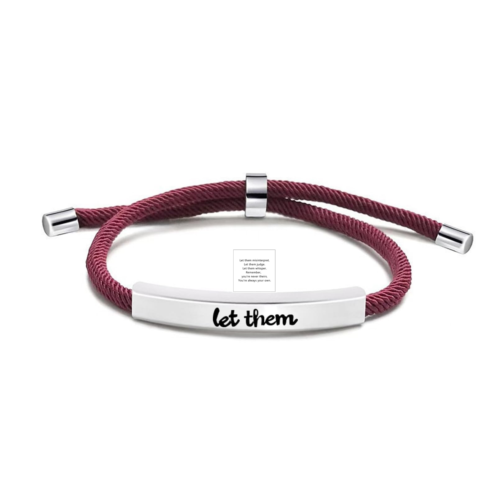 Let Them Bracelets Self Worth Motivational Engraving Bracelets To Sorority Sisters Best Friends Inspirational Friendship Bracelets