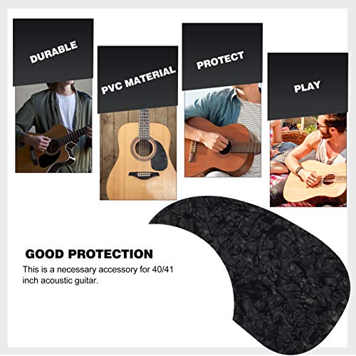 ARTIBETTER Guitar Pickguard Placa de Proteção de Plástico Anti-Arranhões de Proteção de Palhetas de