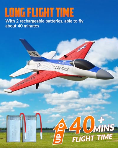 Image of volantexrc RC Plane, 3 Channel Remote Control Plane for Beginners & Adults