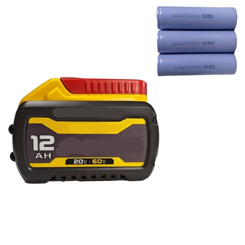 Compatibile Con DEWALT Batteria 20V 60V FLEXVOLT DCB612