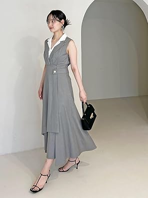 Amazon.co.jp: [スナイデル] レイヤードカラーワンピ : ファッション