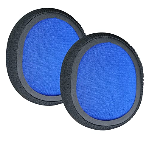 Molgria Arctis 3/5/7 Mesh Ear Pads Cushion, Replacement Fabric Earpads Blue Lining For Steel Series Arctis 3 Arctis 5 Arctis 7/7P Arctis 9 Arctis 1 Arctis Pro Prime Wireless Headsets #TOP3