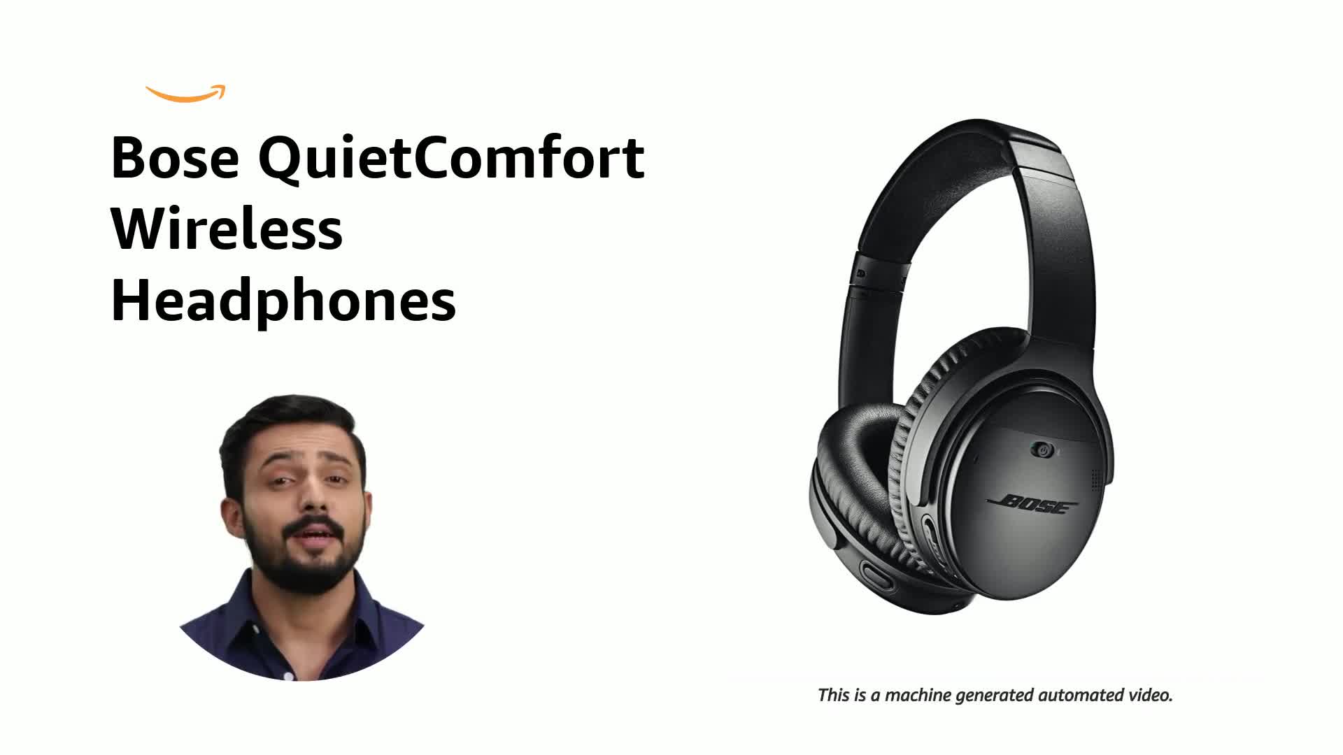 Bose QuietComfort 35 II Wireless Bluetooth Headphones, Noise