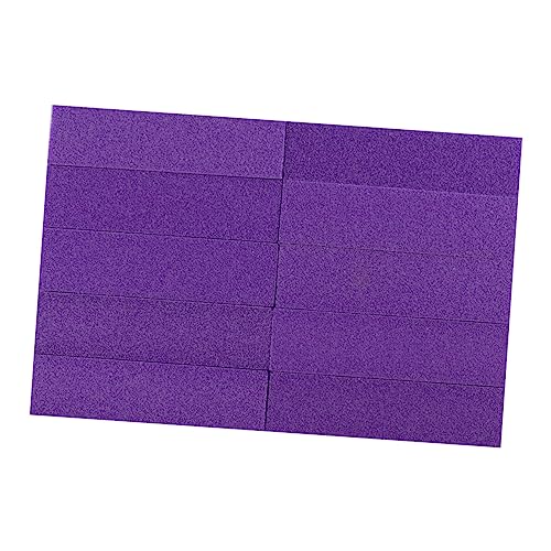 minkissy 10pezzi Blocco Polishing Unghie Lati Strumenti Di Limatura e Lucidatura Per Manicure Art
