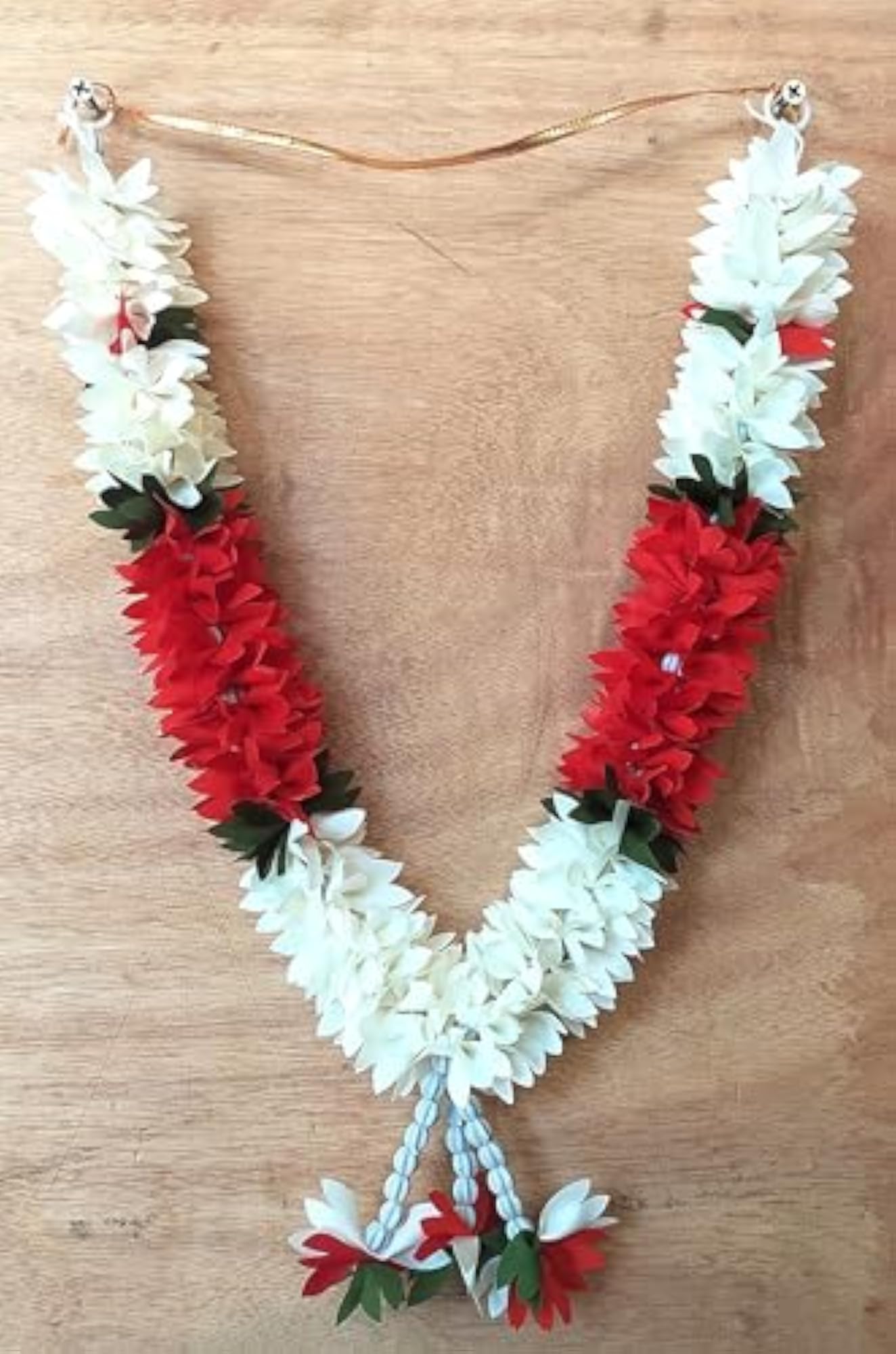 Garland/Mala for Photos, Premium Red Jasmine Mala