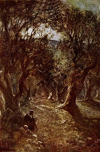 Tableau Jésus priant dans le jardin de Gethsémané par William Brassey Hole impression toile 60x90cm