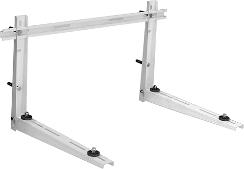 Daisypower Soporte de montaje en pared al aire libre para sistemas de bomba de calor de aire acondicionado mini split sin conductos, soporta