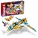 LEGO NINJAGO Zaneâ€™s Golden Dragon Jet 71770 Ninja Building Toy Set for Boys, Girls, and Kids Ages 7+ (258 Pieces), Multicolor