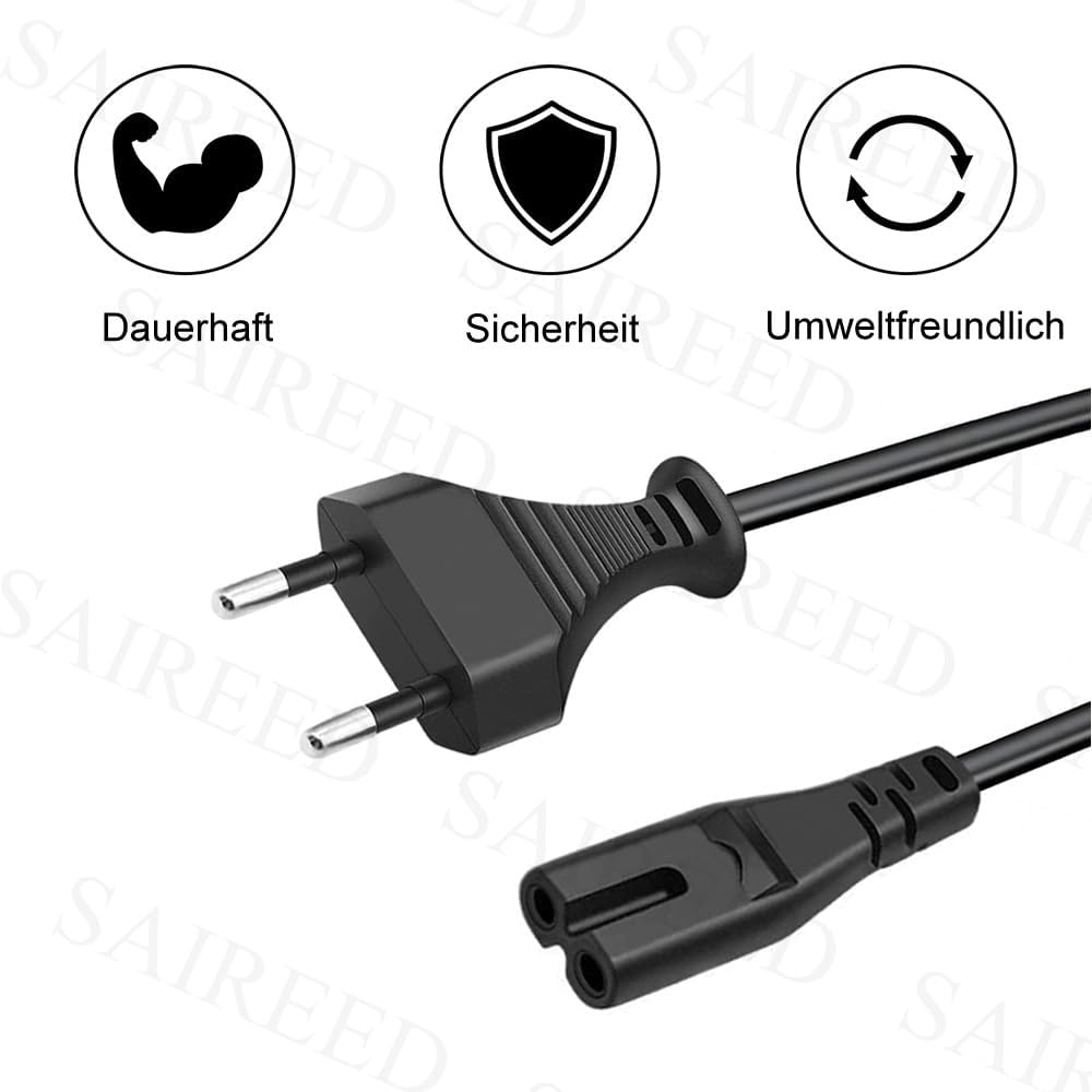 Cavo Alimentazione AC 5 Piedi (1.5m) Per Bose SoundTouch 10, 20, 30 - ABLEGRID - Foto 2