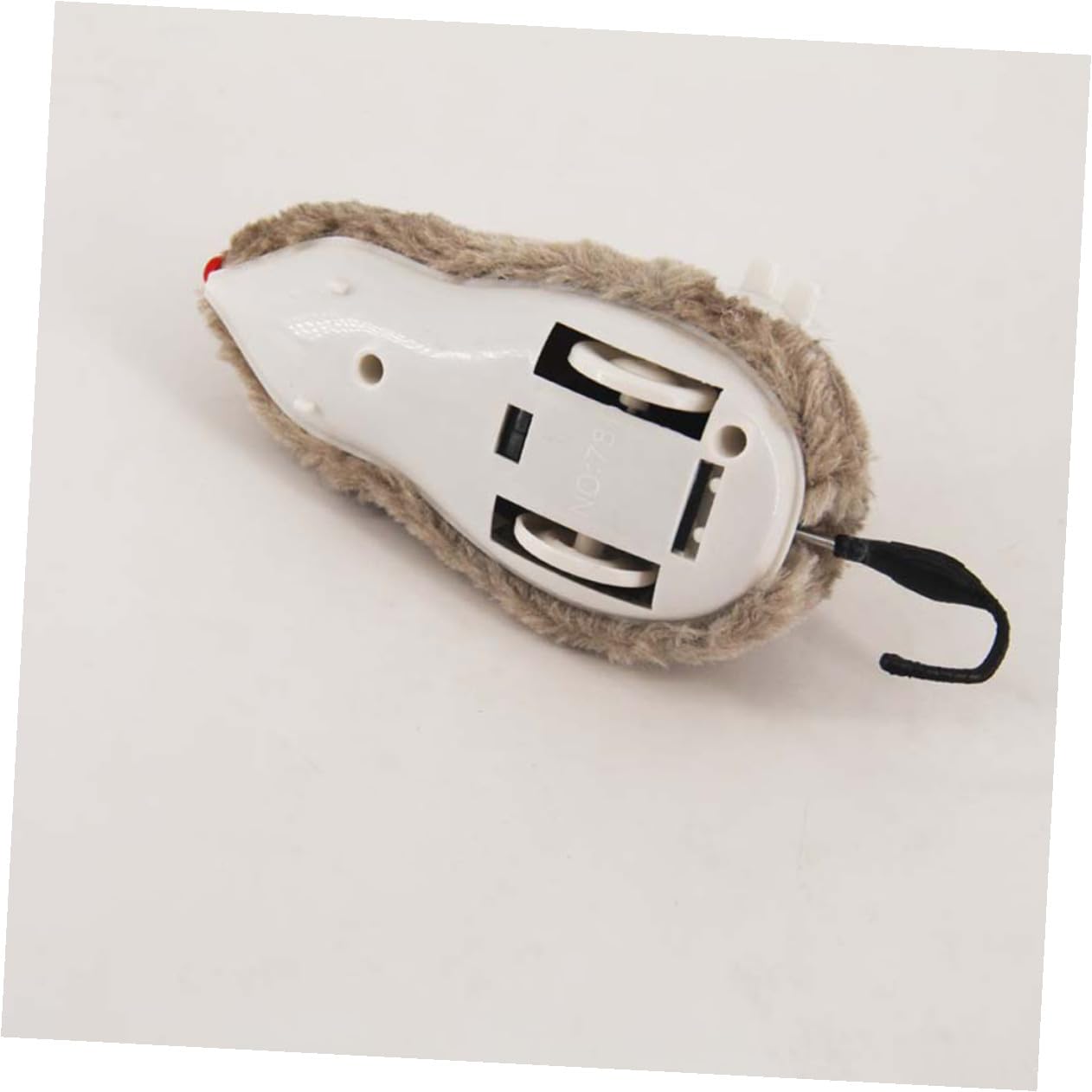 Juguete de Ratón Mecánico de Felpa para Gatos, 8 Piezas | Forma de Mouse, sin Batería, Atrae la Atención del Gato, Regalo para Amantes los Felinos Color Aleatorio