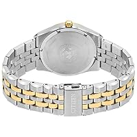 Citizen Men's Classic Corso Eco-Drive Watch, 3-Hand Date, Luminous Hands, Two-Tone/ Blue Dial — image 2