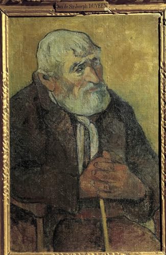 Tableau Paul Gauguin Vieil homme au bâton affiche dart murale 60x90cm