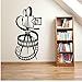 Produktbild Art Design Film Kamera Filmrolle Wandaufkleber Home Kunst Inneneinrichtung Vinyl Wandbild Kino Vintage Theater Wandtattoos 41X84 cm, Yello