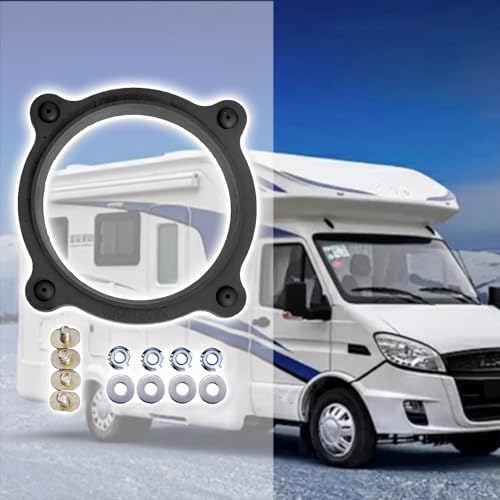 Image of VR Toilet Floor Flange Seal and Mounting Kit Compatible with Dometic Sealand VacuFlush 506+ 510+ 511H 706 806 2010 2011 606 647 648 709 1006 1008 1047 1048 Replaces Part 385310063