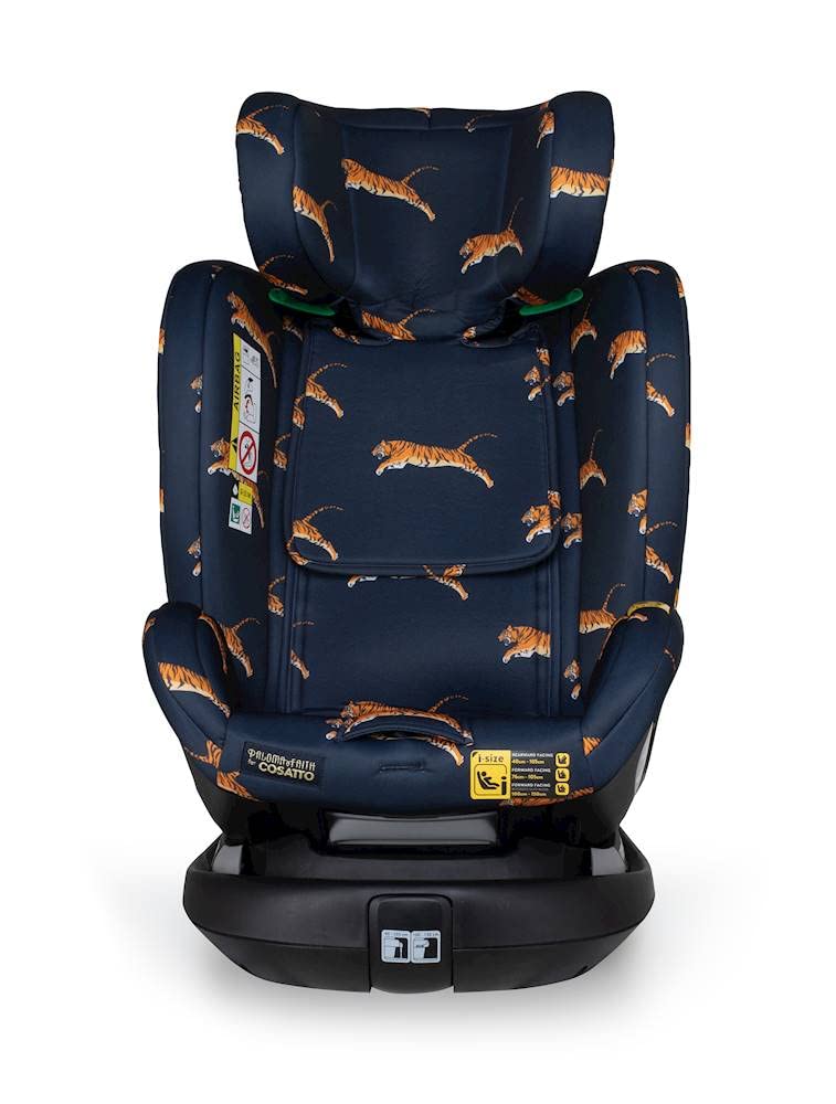 COSATTO Silla Coche Bebé Grupo 0 1 2 3 Isofix, Sillita Coche Giratoria 360º Reclinable, Silla Coche All in All Rotate iSize, Silla Niño Coche Contramarcha desde 0 a 36 kg, de 0 a 12 Años
