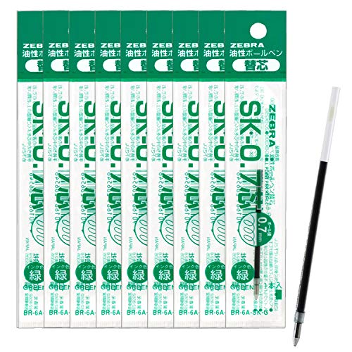 Zebra SK-0.7 recharge verte pour corriger les copies et cahiers
