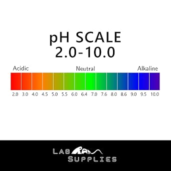 pH Indicator Test Drops, Universal Application (pH 2.0-10.0), 100 Tests| for Drinking Water, Urine, and Saliva | Contains 10 ml Bottle of Solution and 20 ml Screw Top Plastic Bottle