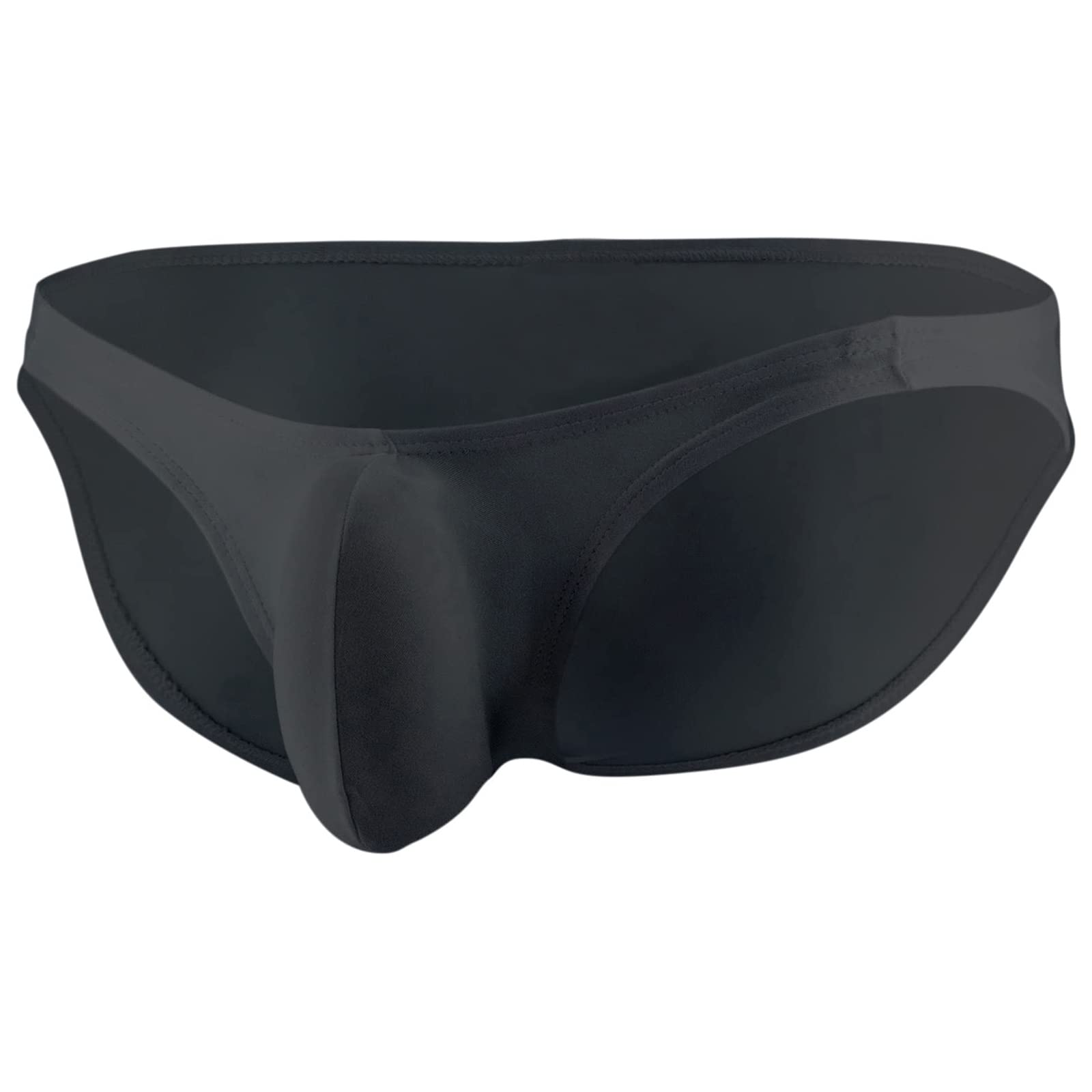 fiha Adult Men's Polyester Spandex Thong Brief Underwear G-String Lingerie Panties-picture-42