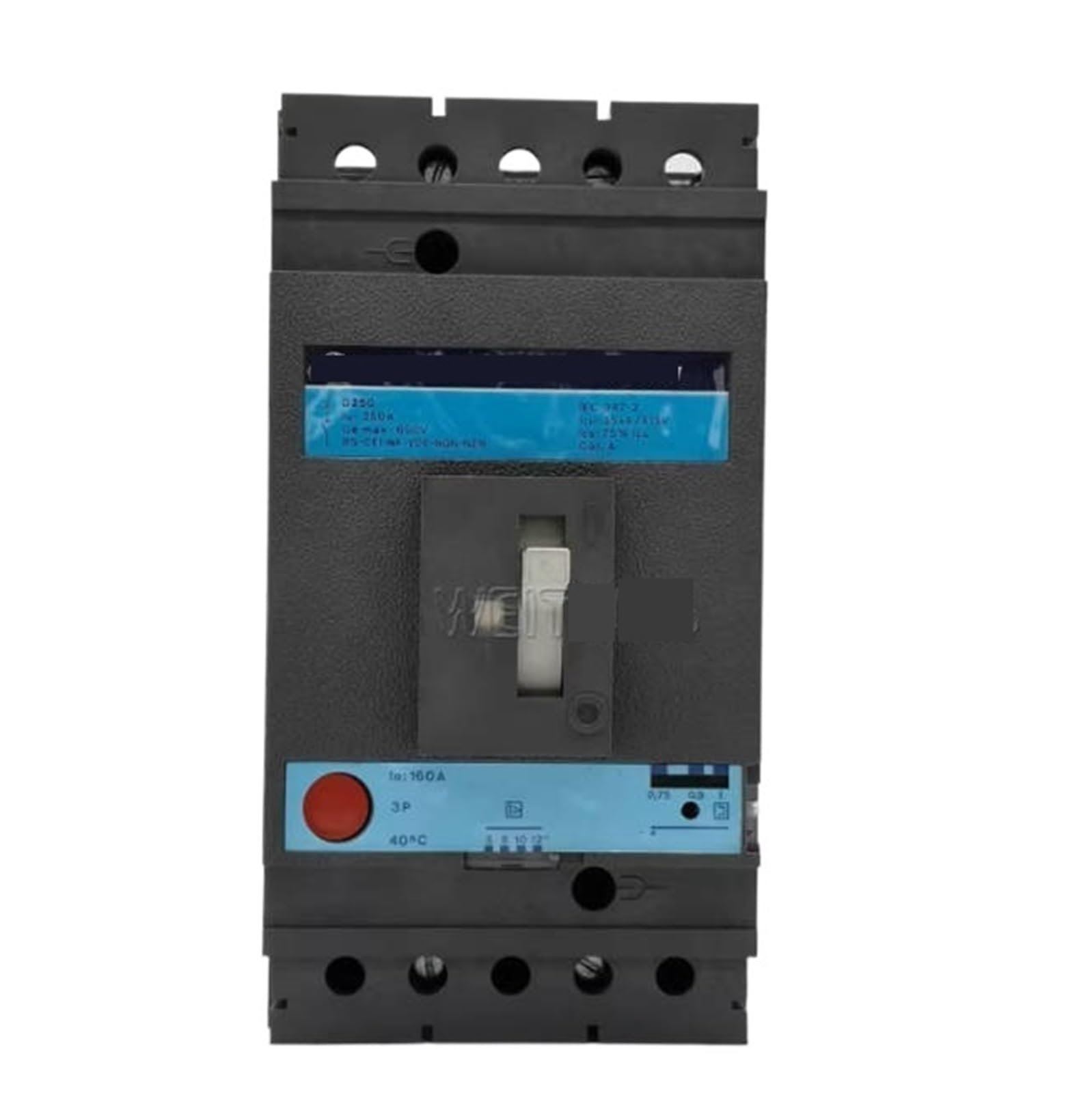 Interruttore automatico scatolato D250 3P 160A 200A 250A for Industriale Originale(200A)