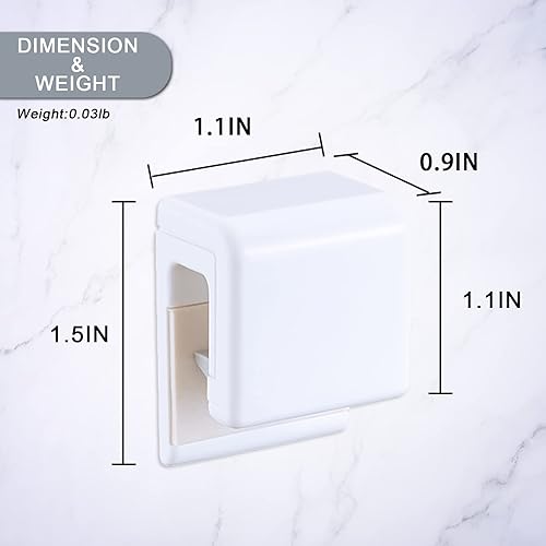 Miniatura 3 de Pasta de dientes adhesiva de mantenimiento en seco y soporte para cepillo de dientes eléctrico, organizador de espuma de limpieza para