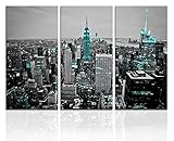 Wall Art New York City Skyline Wall Decor Black and White Pictures Canvas Print Posters Paintings Fr