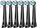 iO Toothbrush Replacement Heads Compatible with Oral B iO 10 9 8 7 6 5 4 3 Series Electric Toothbrush, Replacement Brush Heads Compatible with Oral B iO,6PACK,Black