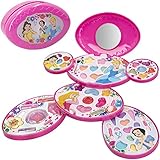 set princesas disney store Incorpora un espejo redondo en la tapadera, estuche ovalado en color rosa