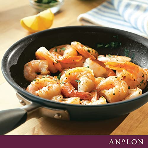 Anolon Advanced Hard Anodized Nonstick Frying / Fry Pan / Skillet - 8 Inch, Gray #TOP5