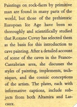 Hardcover Prehistoric Cave Painting (Movements in World Art) Book