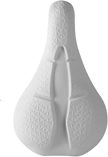 Comfortable Bike Seat Cover, Honeycomb Design, 28x17cm, Waterproof Silicone Pad, Shock-Absorbing Cushion, Breathable, Pressure-Relieving, Anti-Slip, for Cycling Rides