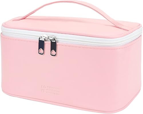 Miniatura 1 de Bolsa organizadora de maquillaje para mujer bolsa de cosméticos resistente al agua para niñas bolsa de maquillaje de viaje para accesorios