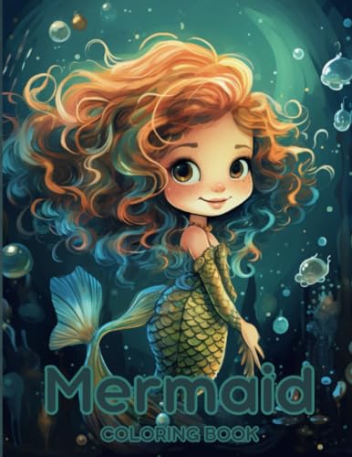 Mermaid Coloring Book: For Kids
