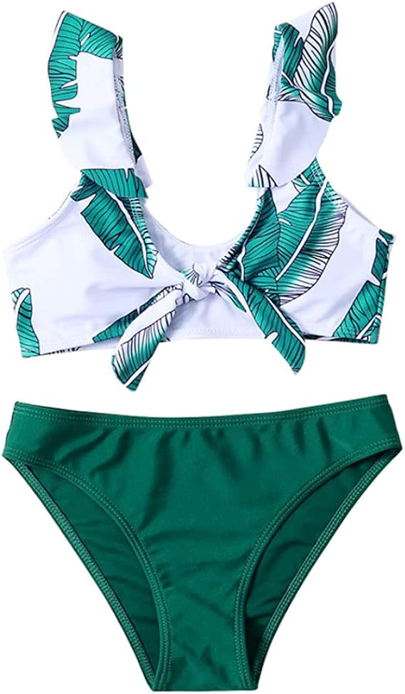 Amazon キッズ 水着 女の子 ビキニ 水着 セパレート ショートパンツ 上下 2点セット みずぎ スイムウェア リボン 可愛い 子供 こども ジュニア ガールズ 女児 女子水着 水着 通販