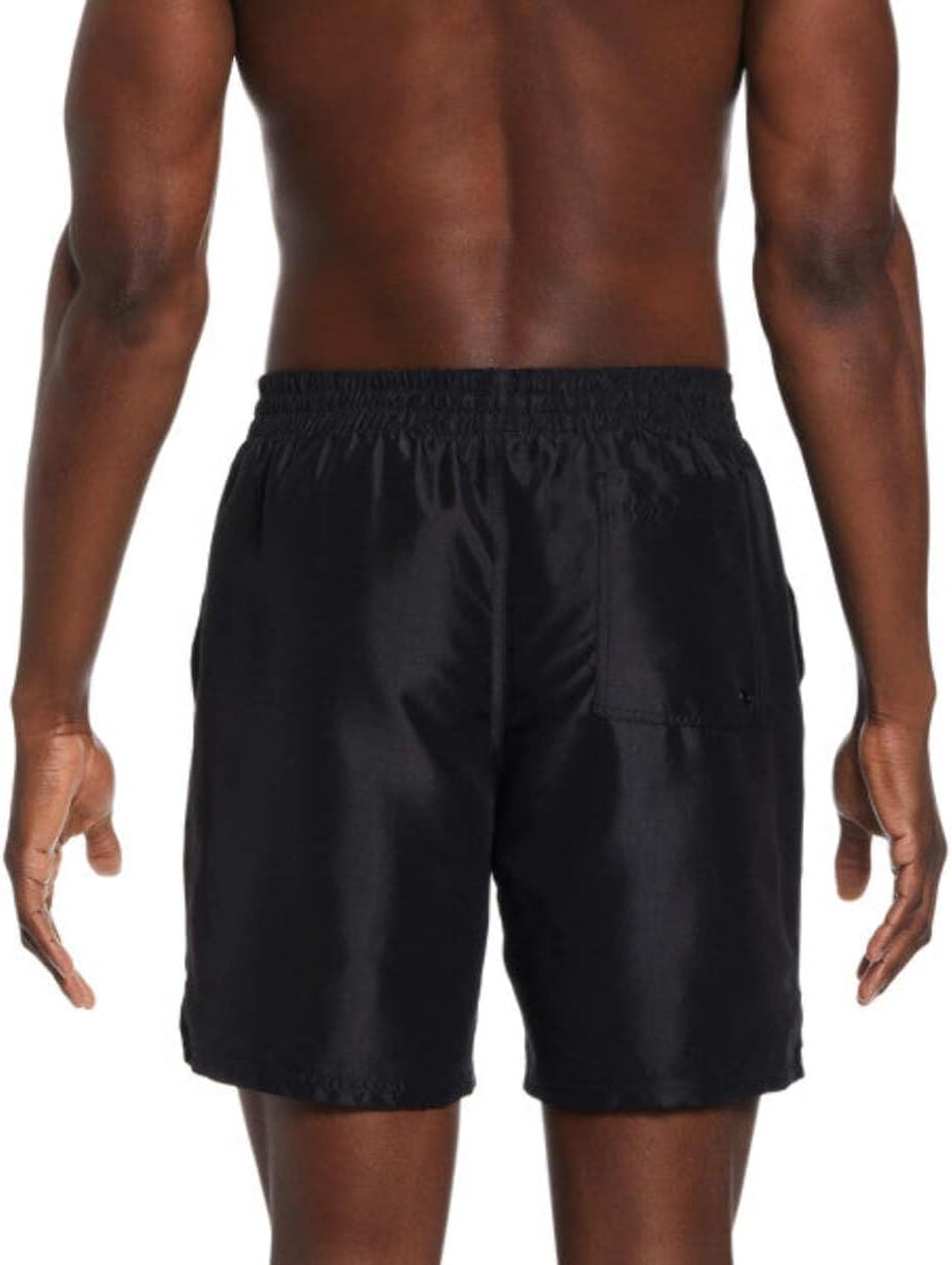 Essential Lap 7" Volley Mens Shorts (NESSD450-001, Black) Size Medium