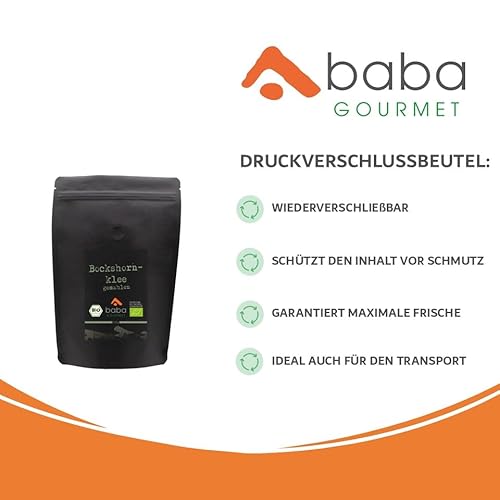 baba GOURMET - Original Bockshornkleesamen gemahlen 500 g - 100% Naturrein - Bockshornklee Gewürz ideal für orientalische Gerichte - Natürlich ohne Zusatzstoffe und Aromen