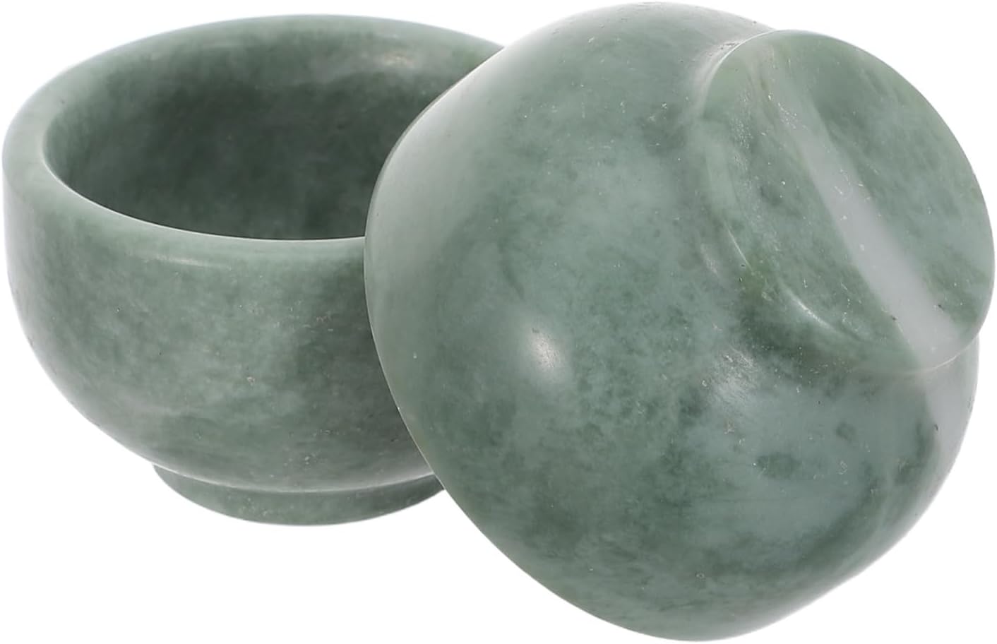 2pcs Jade Stone Ring Bowl Jewelry Dish for Keys and Rings Organizer