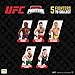 UFC 4.5-Inch Articulated Action Figure – Jon Jones with Accessories | Official UFC Collectible by PMI | 1 Pack Window Box | 4 Fighters to Collect