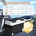 OLIXIS Portable Car Refrigerator, 42QT Dual-Zone Electric Cooler for Vehicles with Wheels & Cutting Board, -4℉-68℉ Freezer Smart Control via Bluetooth, Battery Protection, 12/24V DC & 100-240V AC