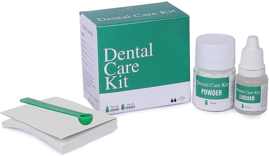 KI Zinc Oxide-Eugenol Dental Cement Kit for Crowns & Bridges Filling