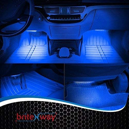 Car Interior Lights Gadget - 7 Colors and Multiple Pattern for Front & Back Underdash Decoration Lighting Accessories 12v Music Rhythm & Sound Activation Function