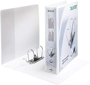 Leitz Presentation Lever Arch File, 7.5 cm Width, 42250001 - A4 Maxi, White