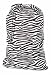 Whitmor 6085-2851 Zebra Print Dura-Clean Laundry Bag