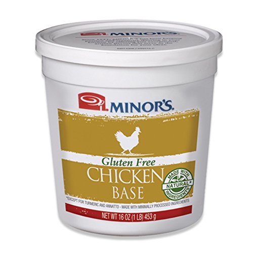 Del menor sin gluten pollo Base fabricada con ingredientes naturales, 16onzas