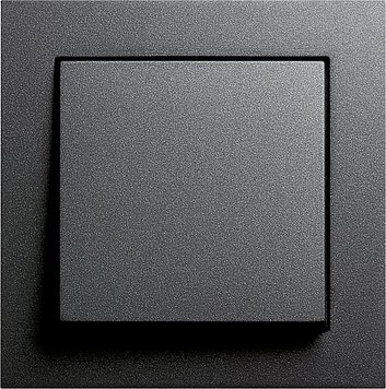GIRA E2 anthrazit (1x Wechsel-Wippschalter, 1x Rahmen 1fach, 1x Wippe)