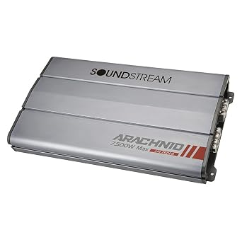 Soundstream AR1-7500D 5,000W Monoblock Class D w/Bass Remote