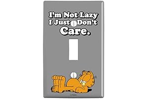 GRAPHICS & MORE Garfield I'm Not Lazy Light Switch Cover
