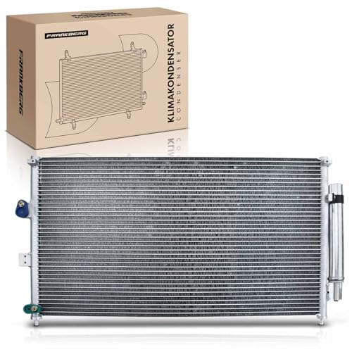 Image of Frankberg AC Condenser Compatible with Civic VIII Saloon FA FD 1.3L 1.6L 1.8L 2005-2011 Replace# 80102SVAA03