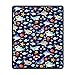 Produktbild Mouse Pad Cute Cartoon Shark Fans Rectangle Rubber Mousepad Length 8.66 Width 7.09 Inch Gaming Mouse Pad with Black Lock Edge