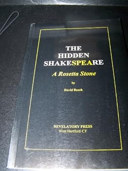 Paperback The Hidden Shakespeare: A Rosetta stone Book