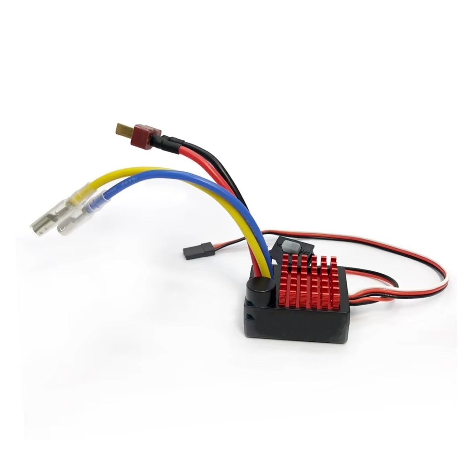 ESC RC Per Traxxas Per TRX4 Per TRX6 D90 Per Redcat 1/10 YSIDO YS-60A-RTR 60A Regolatore Di Velocità Elettrico ESC Con Spazzole 6V/3A BEC RC Auto Cingolato Camion(YS-60A-RTR T Plug)